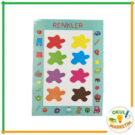 Renkler Afişi 50x70 cm