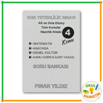 Pınar Yıldız - Alt ve Orta Düzey Yüm Konular Hazırlık Kitabı Soru Bankası