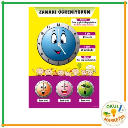 Zamanı Öğreniyorum Afişi
