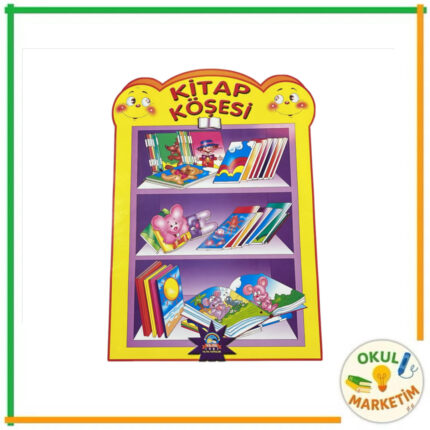 Kitap Köşesi Afişi 50x70 cm