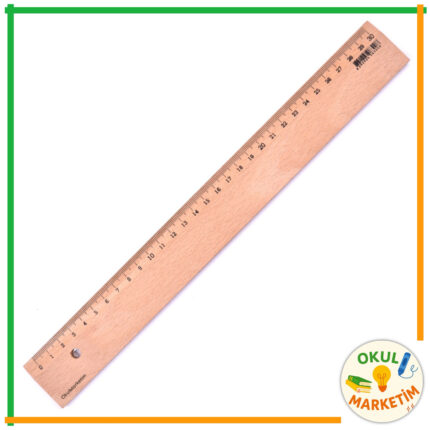 Ahşap Cetvel (30 cm)