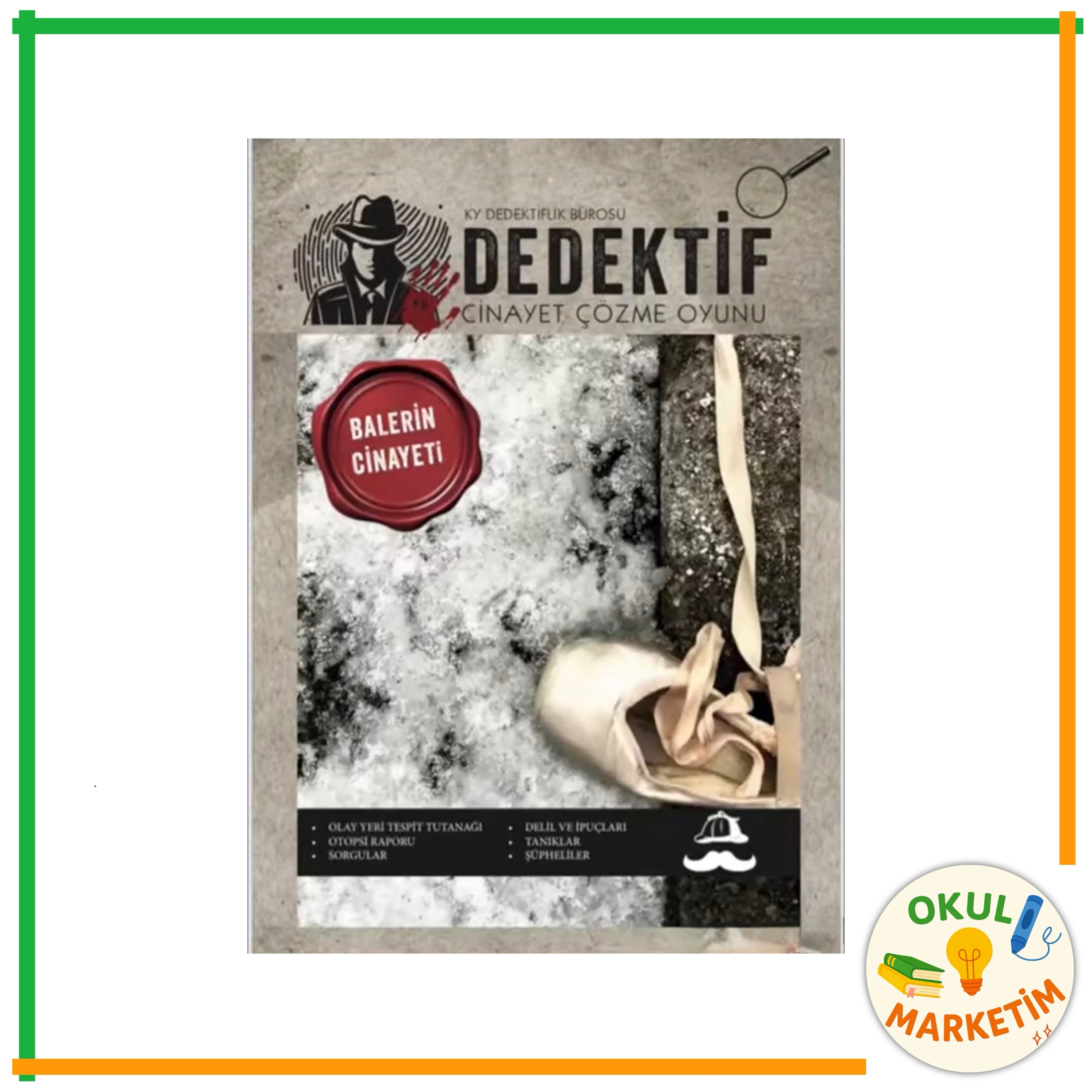 Dedektif / Cinayet Çözme Oyunu - Balerin Cinayeti