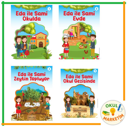 Eda İle Sami Okuma Kitabı Seti (4 Kitap)