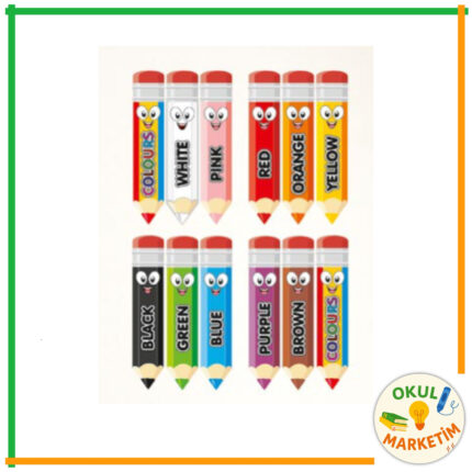 Colours 12’li Duvar & Tavan Kartları