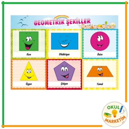 Geometrik Şekiller Afişi