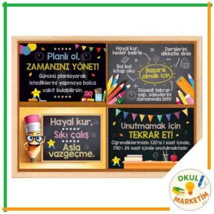 Rehberlik 4'lü Afiş Seti