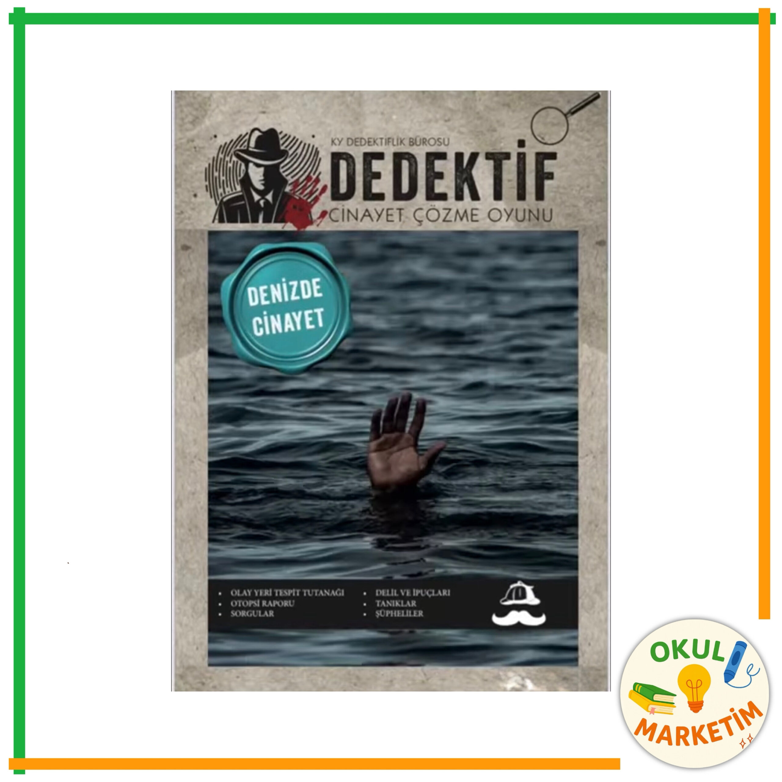 Dedektif / Cinayet Çözme Oyunu - Denizde Cinayet