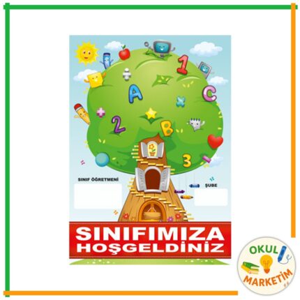 Sınıfımıza Hoş Geldiniz Afişi