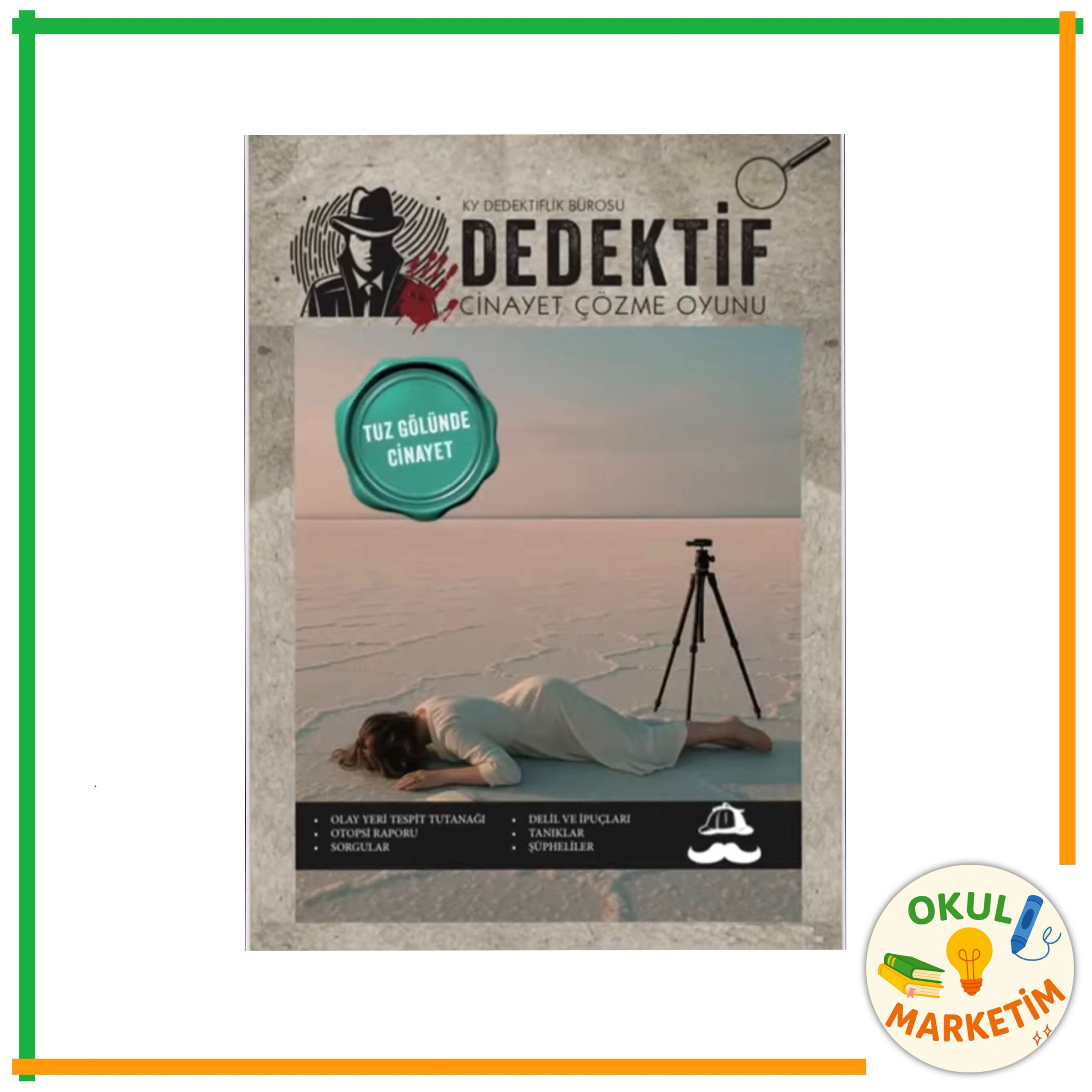 Dedektif / Cinayet Çözme Oyunu - Tuz Gölünde Cinayet