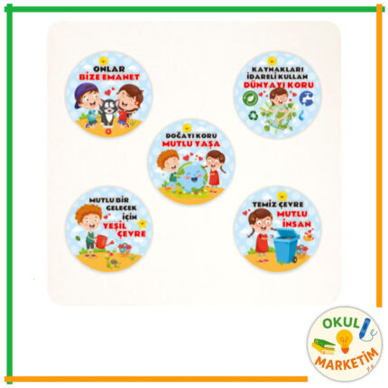 Doğayı Koruyalım 5'li Set
