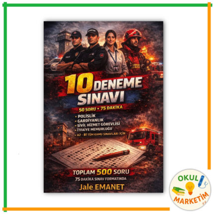 Jale Emanet - A2 / B1 Tüm Kamu Sınavları İçin 10 Deneme Sınavı