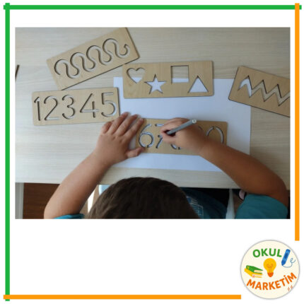 Ahşap Çizgi Çalışmaları Seti
