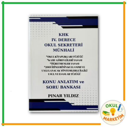 Pınar Yıldız - IV. Derece Okul Sekreteri Münhali Konu Anlatım & Soru Bankası