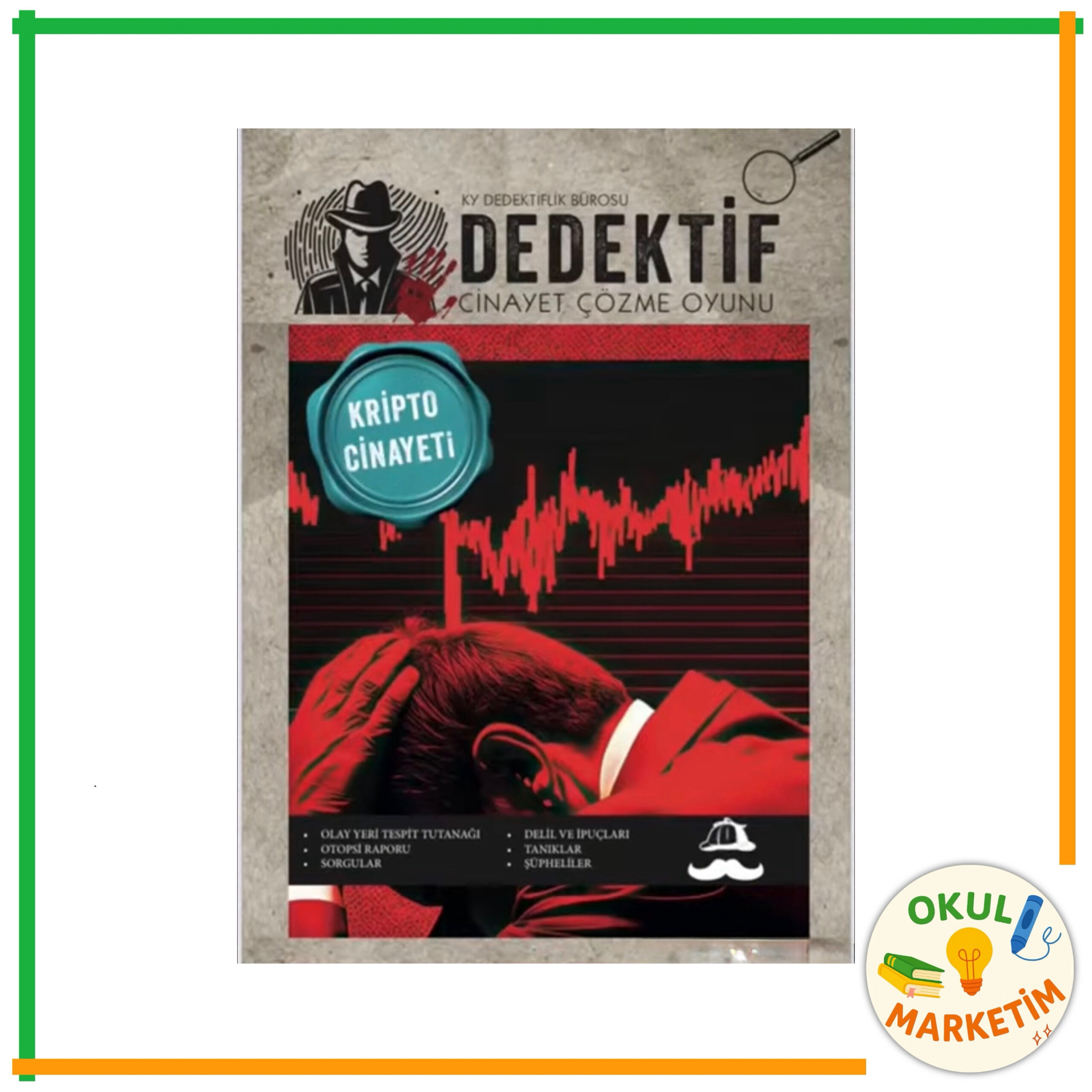 Dedektif / Cinayet Çözme Oyunu -  Kripto Cinayeti