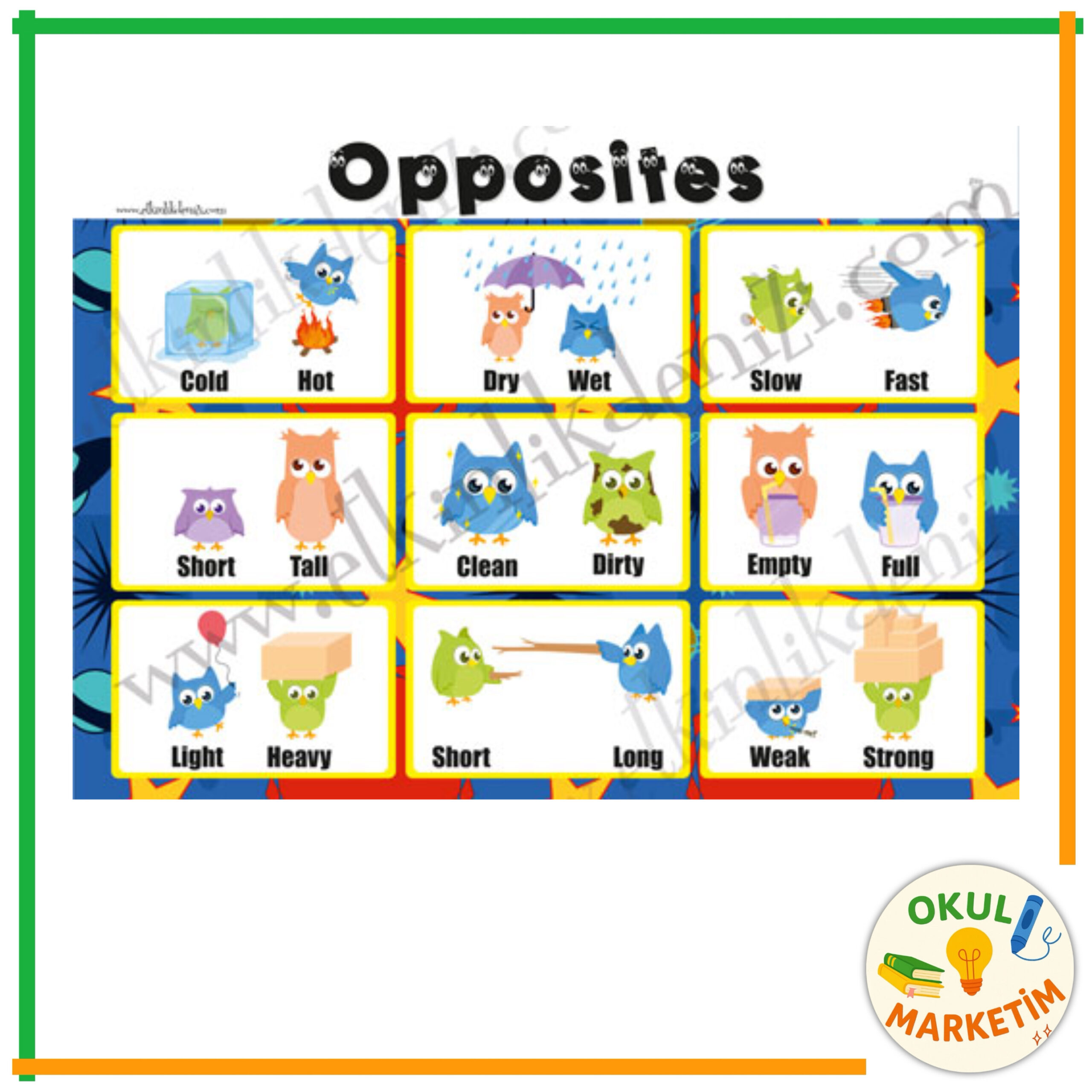Opposites 2’li Afiş Seti