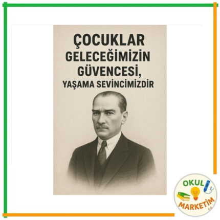 Atatürk Afişi A3 Boy