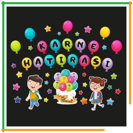Karne Hatırası 42 Parça Pano Seti
