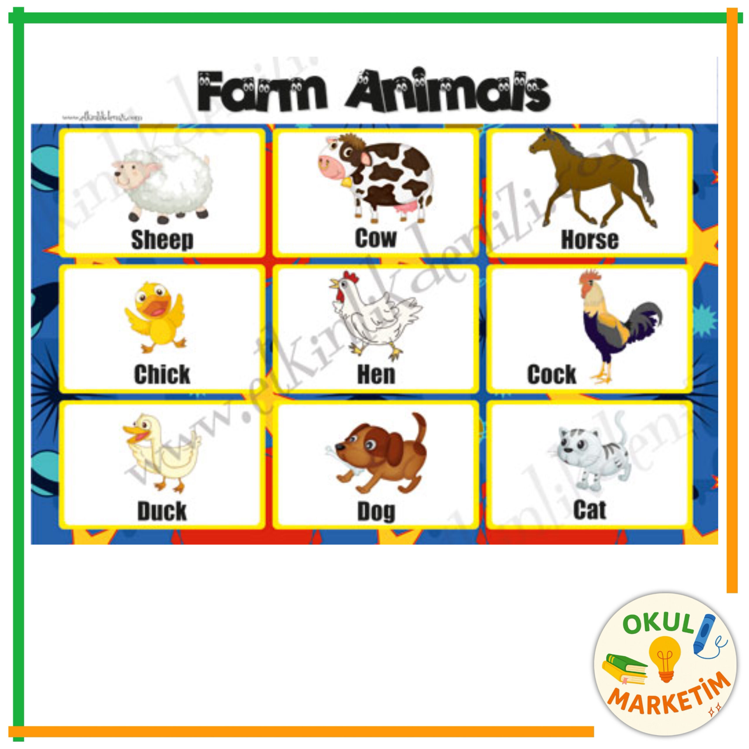 Farm Animals Afişi