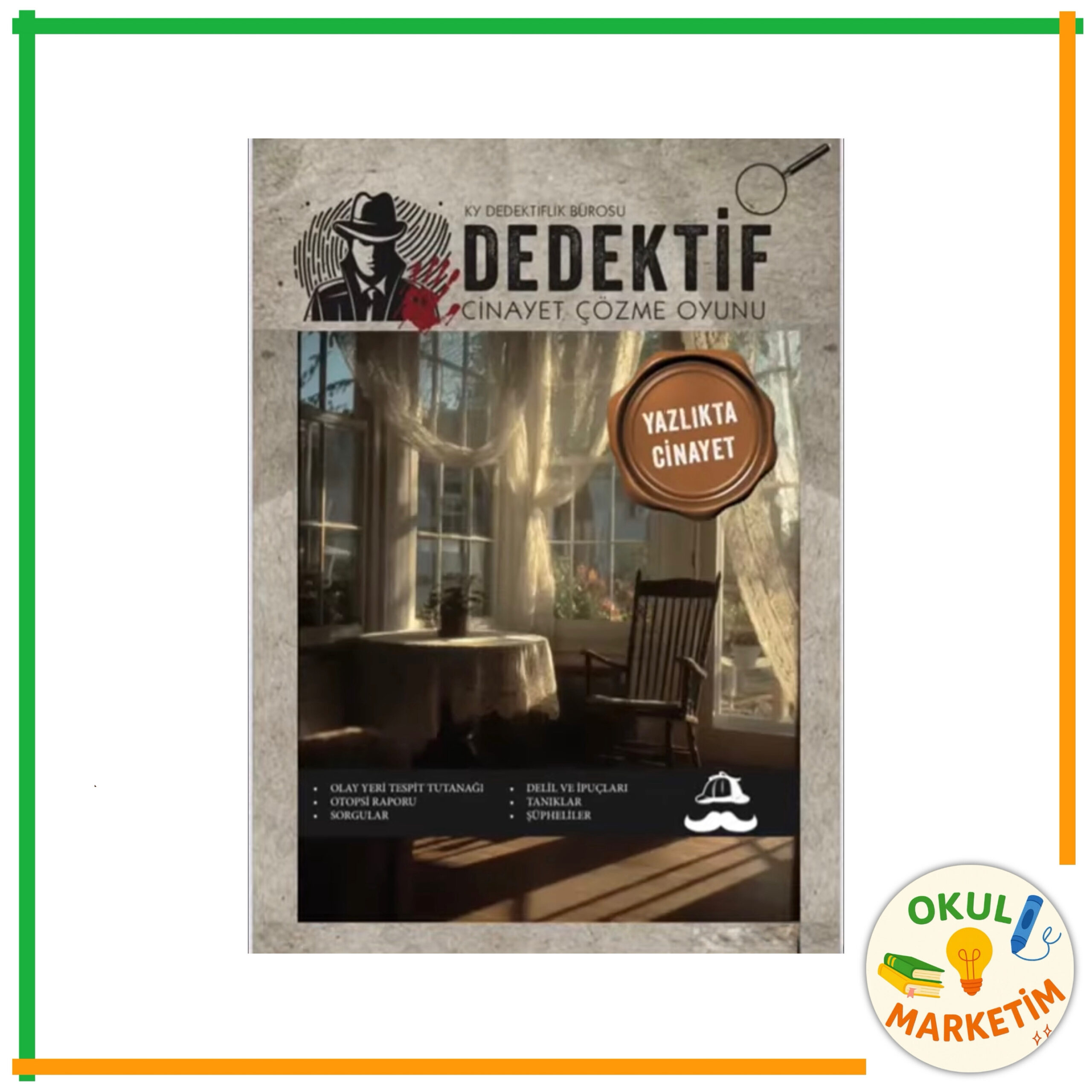 Dedektif / Cinayet Çözme Oyunu -  Yazlıkta Cinayet