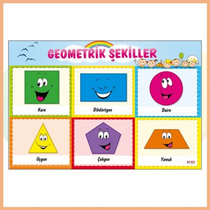 Geometrik Şekiller Afişi
