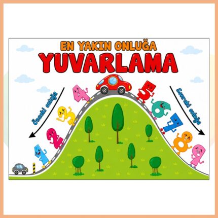 En Yakın Onluğa Yuvarlama Afişi