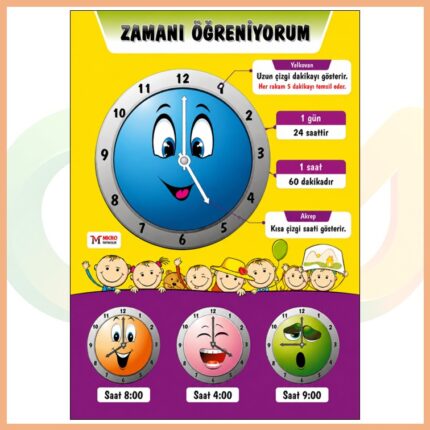 Zamanı Öğreniyorum Afişi