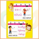 Sesli-Sessiz Harfler Afişi