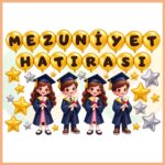 Mezuniyet Hatırası Pano Seti
