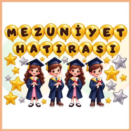 Mezuniyet Hatırası Pano Seti
