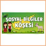 Sosyal Bilgiler Köşesi Pano Başlığı