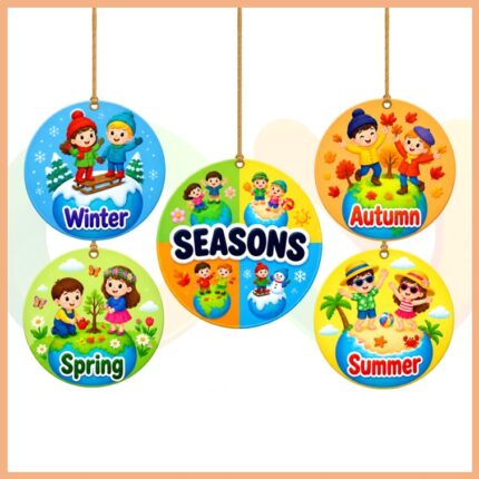 Seasons 5'li Dönkart Seti (Çift Yönlü)