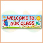 Welcome To our Class Border Sticker