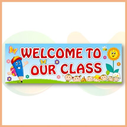 Welcome To our Class Border Sticker