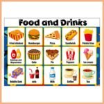 Foods and Drinks Afişi