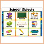 School Objects Afişi