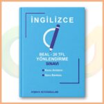 Ayşen H. Sütcüoğluları - İngilizce BEAL - 20 TFL Yönlendirme Sınavı Konu Anlatımı ve Soru Bankası