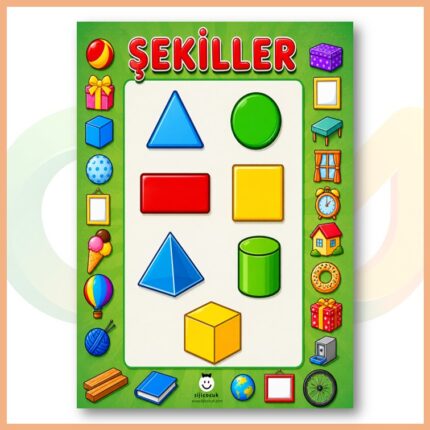 Şekiller Afişi (50x70 cm)