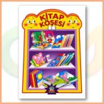 Kitap Köşesi Afişi (50x70 cm)