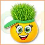 Emoji Çim Adam 1 (Lisanslı)