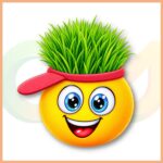 Emoji Çim Adam 2 (Lisanslı)