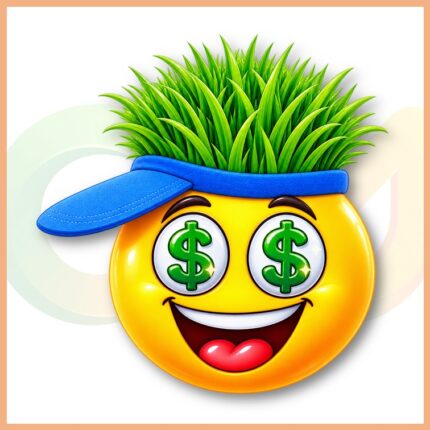 Emoji Çim Adam 3 (Lisanslı)