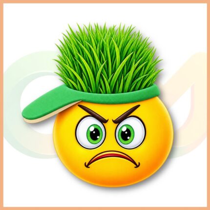 Emoji Çim Adam 4 (Lisanslı)