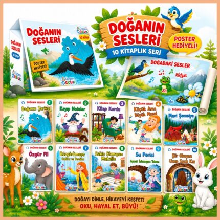 Doğanın Sesleri 10'lu Set (Poster Hediyeli)