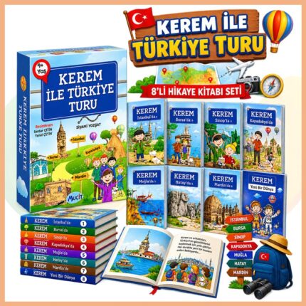 Kerem ile Türkiye Turu 8'li Set