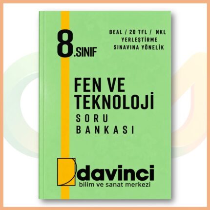 Davinci Yayınları - 8. Sınıf Fen ve Teknoloji Soru Bankası