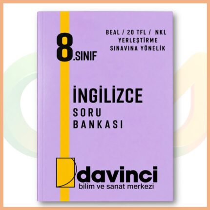 Davinci Yayınları - 8. Sınıf İngilizce Soru Bankası