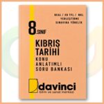 Davinci Yayınları - 8. Sınıf Kıbrıs Tarihi Konu Anlatımlı Soru Bankası