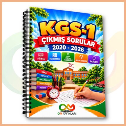 OM Yayınları - KGS 1 Çıkmış Sorular (2020 - 2026)